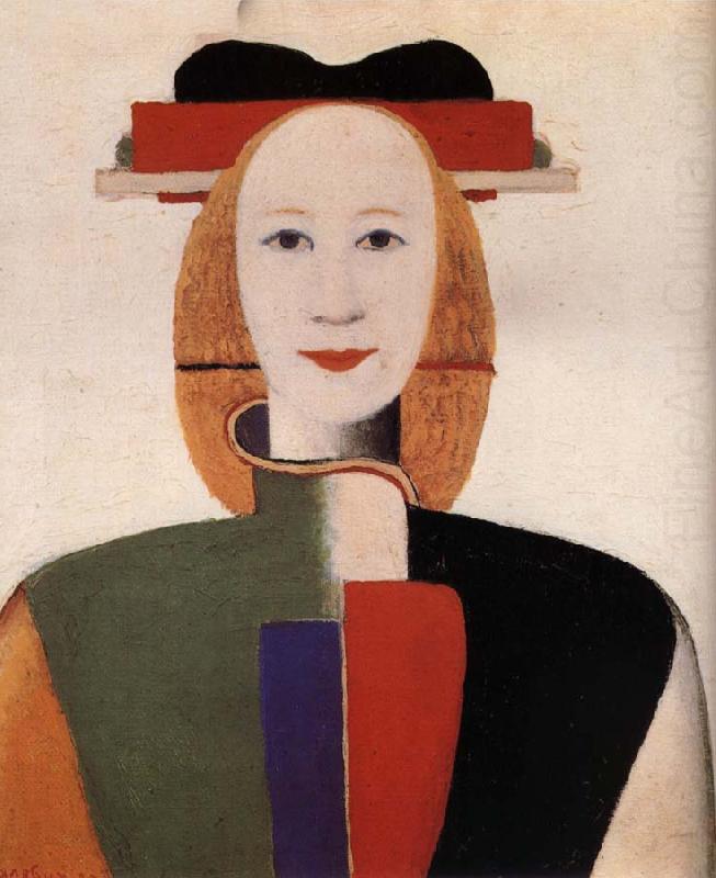 Kasimir Malevich The Girl-s hair with comb china oil painting image